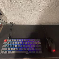 SK61 & Corsair Harpoon Gaming Mouse