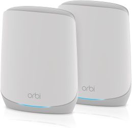 NETGEAR Orbi Tri-Band WiFi 6 Mesh Network System (RBK762S) – Router + 1 Satellite Extender