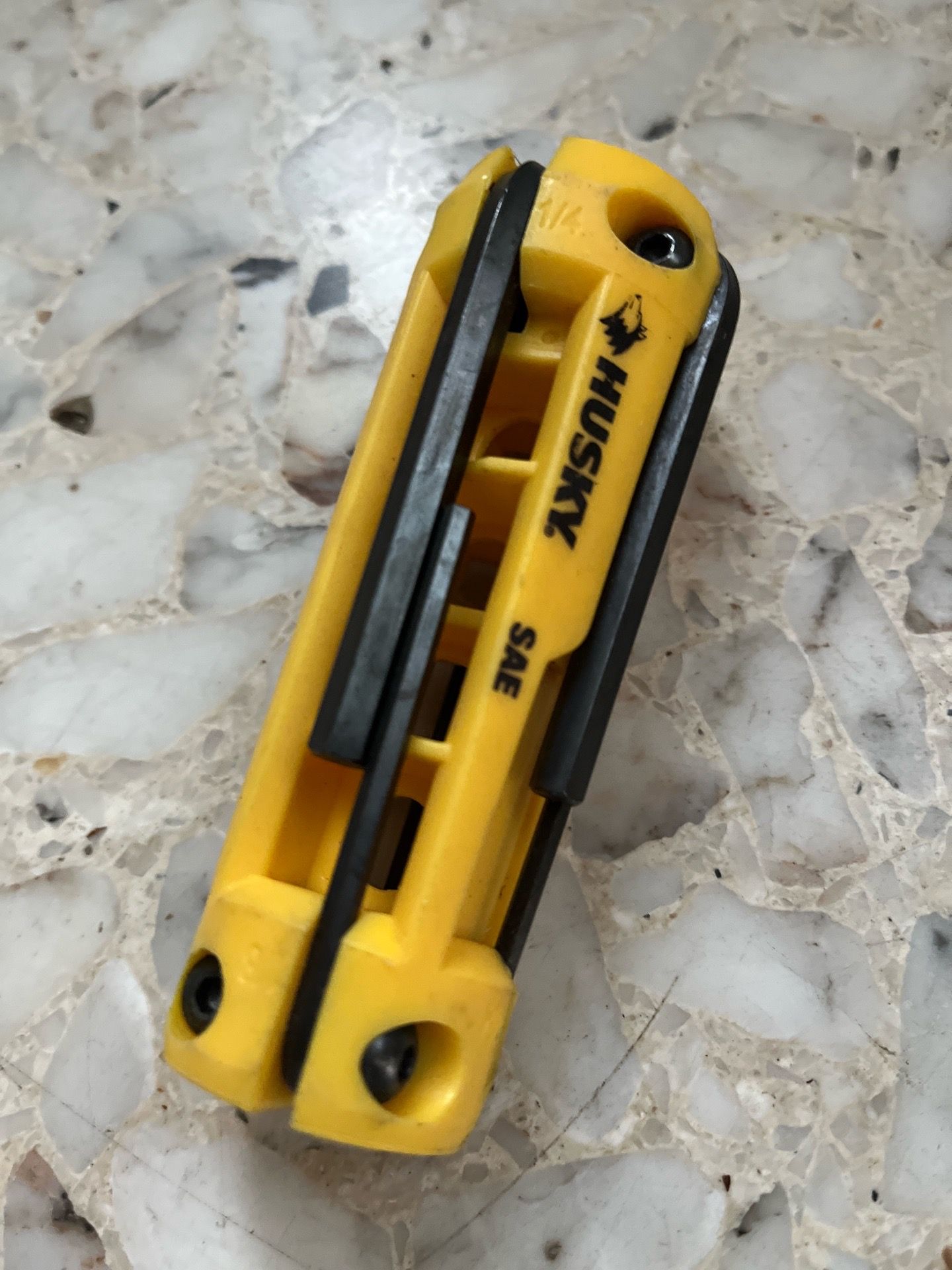 Husky Folding Allen Wrench Set SAE – Compact Hex Key Tool