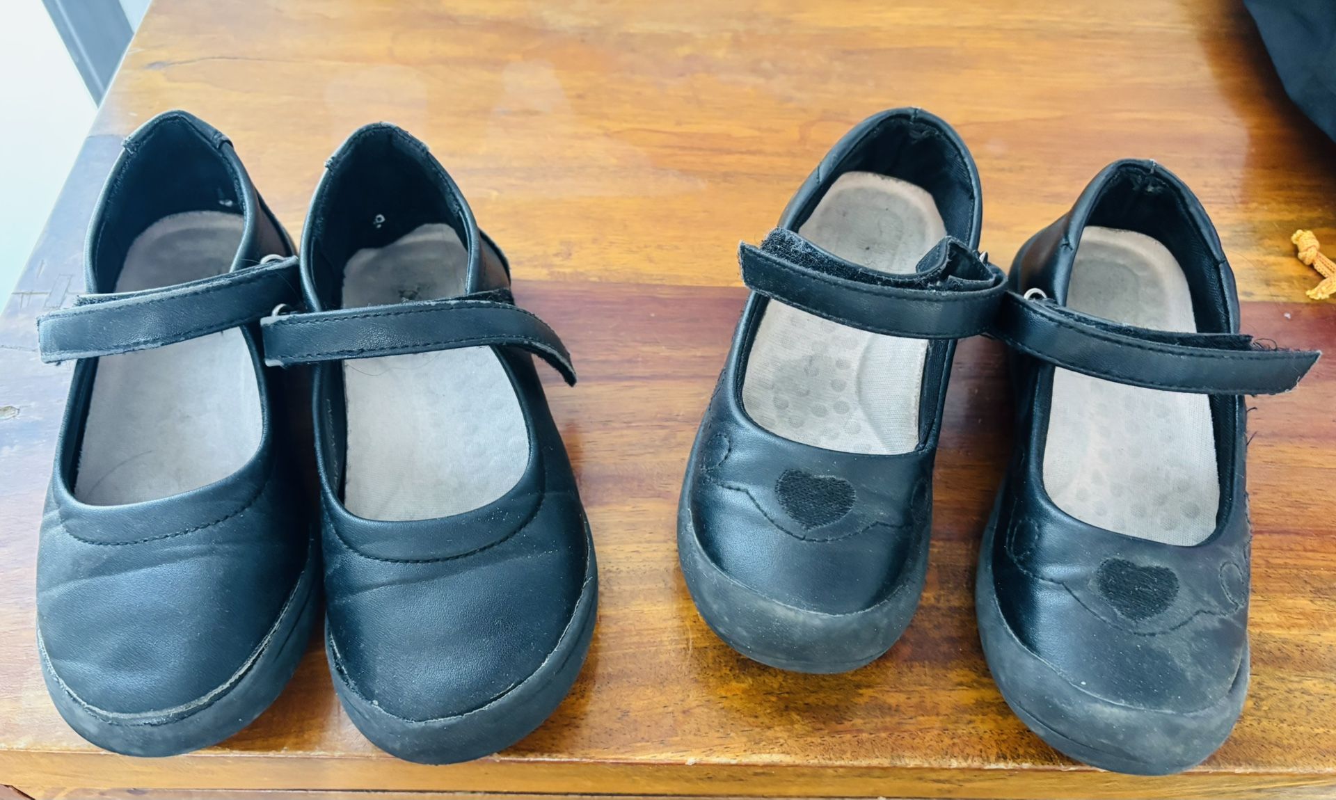 Mary Jane’s Flats Uniform Shoes - Two Pairs