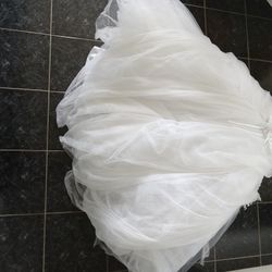 Wedding dress size 4.