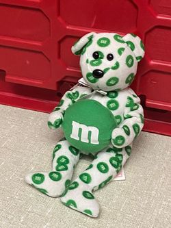 Green The M&M's Bear