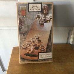 Wooden Mini Beer Pong Studio Mercantile