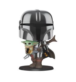 Funko Pop! Star Wars The Mandalorian with The Child #380 – Jumbo 10”