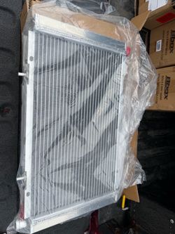 2 Row Aluminum Radiator for 2019-2020 Can-Am Maverick X3 Max R 4X4 DPS Turbo 03, Full Performance Aluminium Radiators, Automotive Replacement R