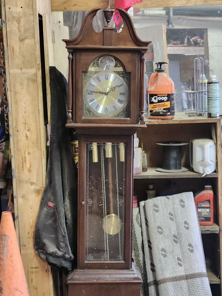 Antique Bulova Floor Clock