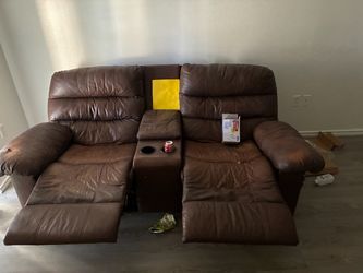 Couch & bed frame with mattress
