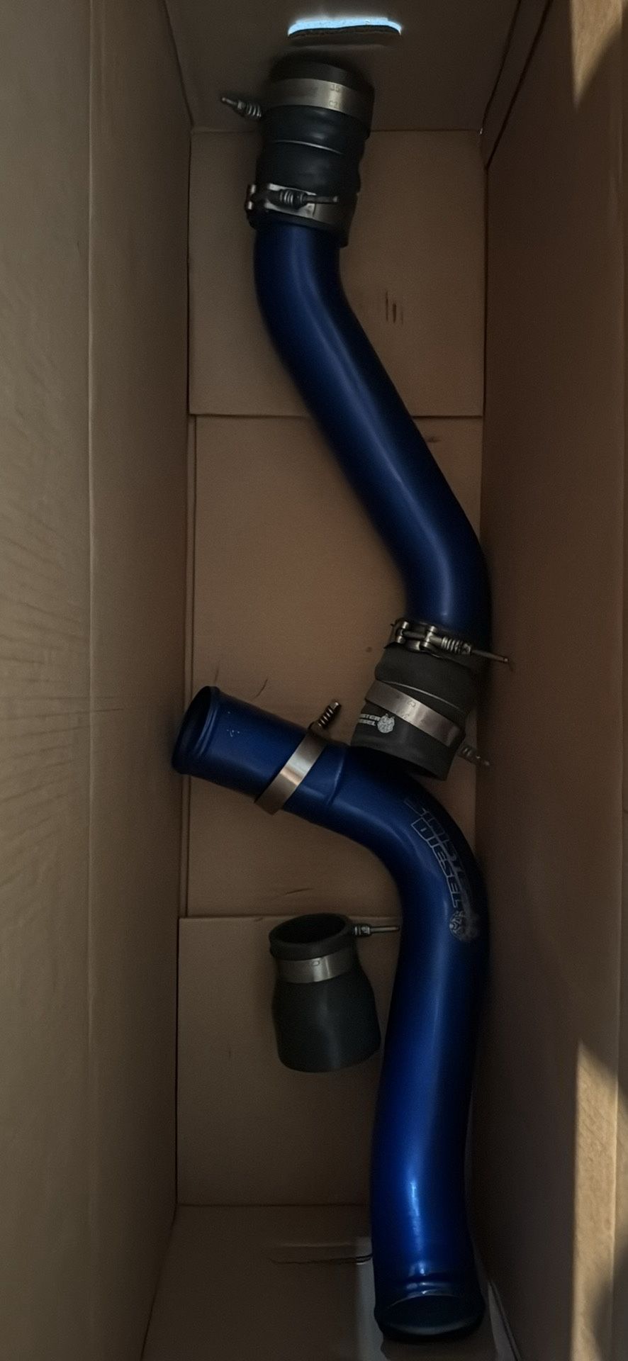 Lml Duramax Afe Cold Side Pipe And Sinister Diesel Hit Side Pipe