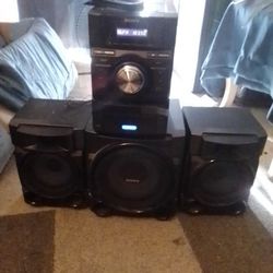 Sony Stereo With Subwoofer