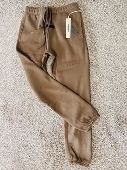 Essentials fear of god wood sweat pants XS