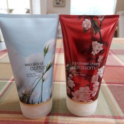 Bath & Body Works~Sea Island Cotton ☆OR☆ Japanese Cherry Blossom Creamy Body Wash ☆a Great  Gift!