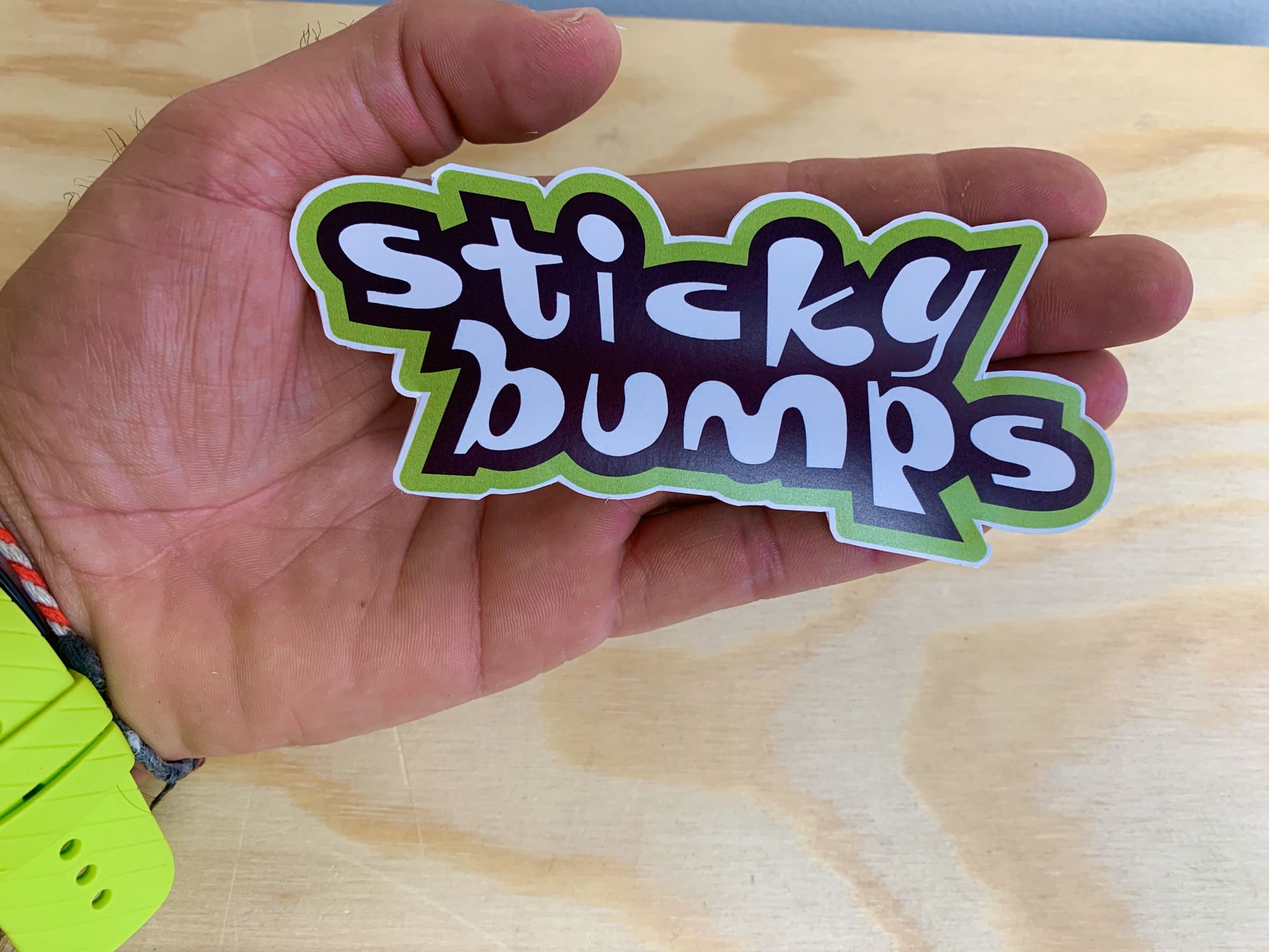 Sticky Bumps Surf Wax Sticker 5” Surfboard Decal