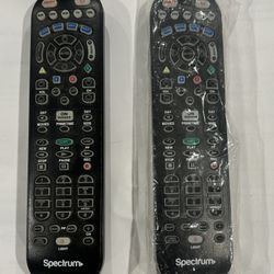 4 SPECTRUM TV CABLE REMOTE CONTROLS 