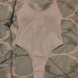 New Beautiful White Bathing Suit Size Large. See Photos. Cash Pickup Only