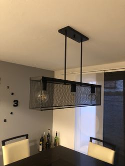 Dining room light led light bulbs included