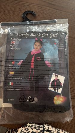 Black cat costume