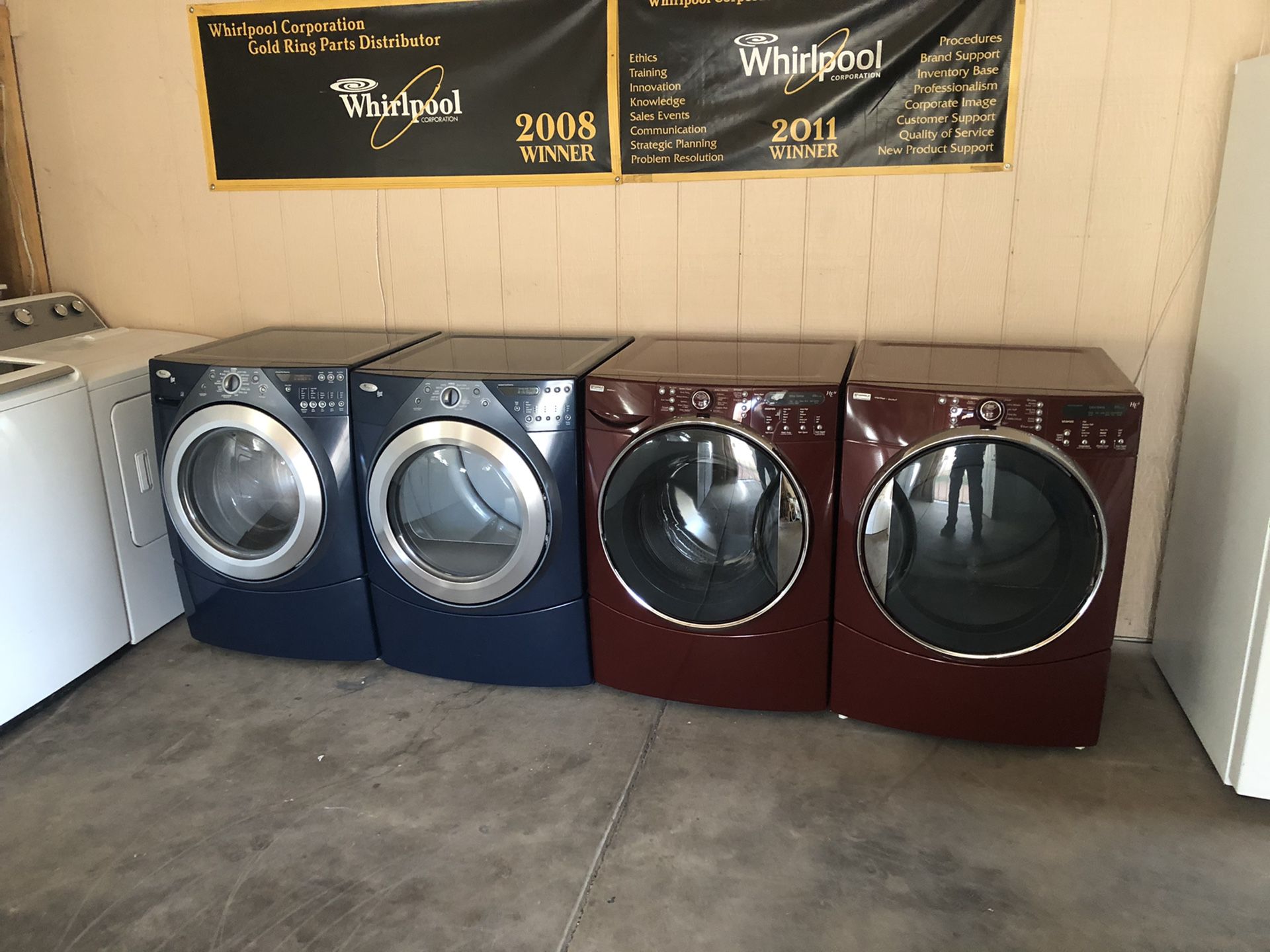 Washer and dryer electric kenmore elite he5t super capacity plus whit warranty delivery available 650