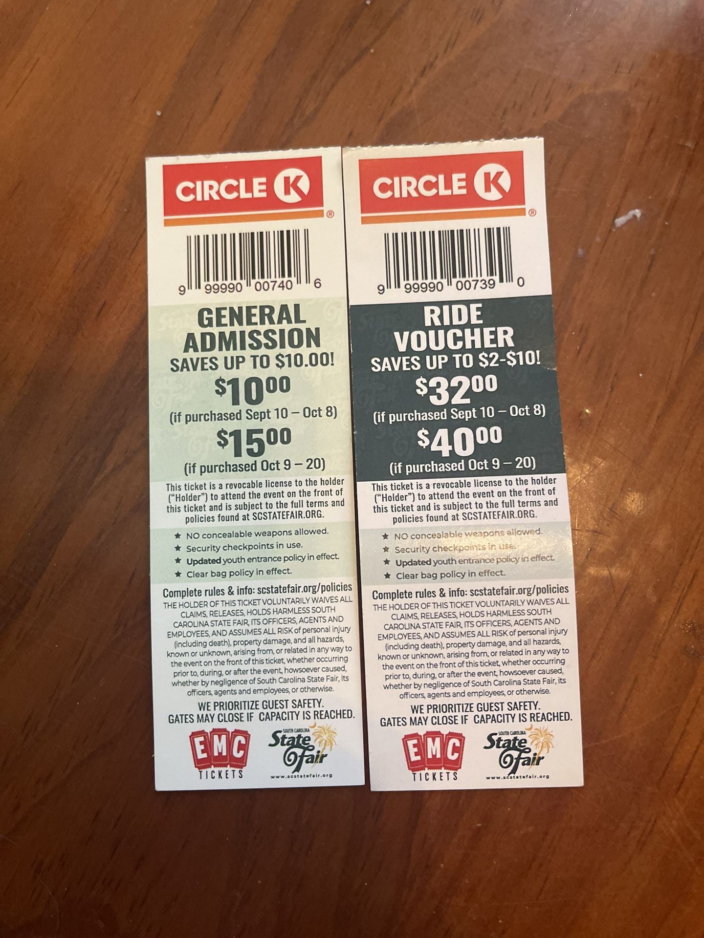 Tickets