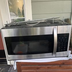 FREE Kenmore Over Stove Microwave 