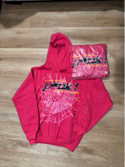 Pink hoodie
