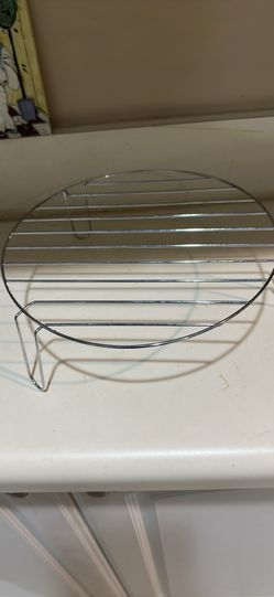 Big Boss Oil-less Air Fryer 9063 (burgundy/red) - Raised Rack