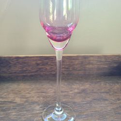 Crystal cordial glass, Caithness
Crystal Panache Pink Swirl
