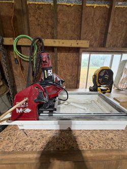 MK Diamond MK-370EXP 7” Wet Tile Saw - 1.25 HP