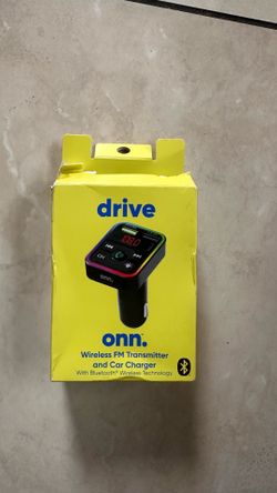 Bluetooth FM Car Charger with LCD Screen, Type C, ssly Stream Calls and Music