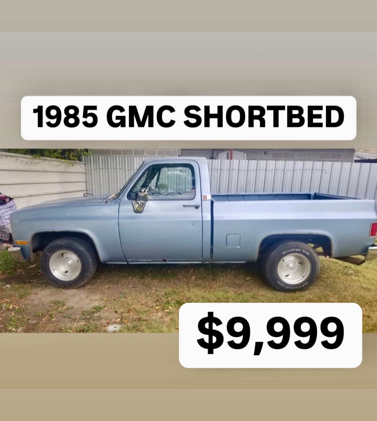 GMC Old School Truck Auto Parts 