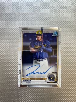 2020 Bowman Thomas Dillard Auto Baseball Card