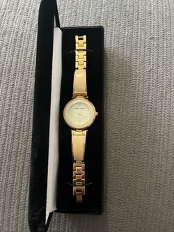 Anne Klein Diamond Women's Gold-Tone Watch
