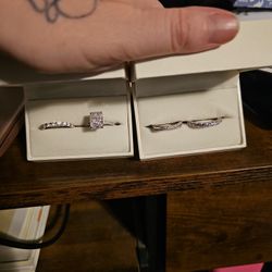 4ct Mossinite Radiance Cut With 3 Bands 