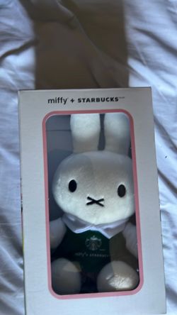 Starbucks x miffy collab plushy