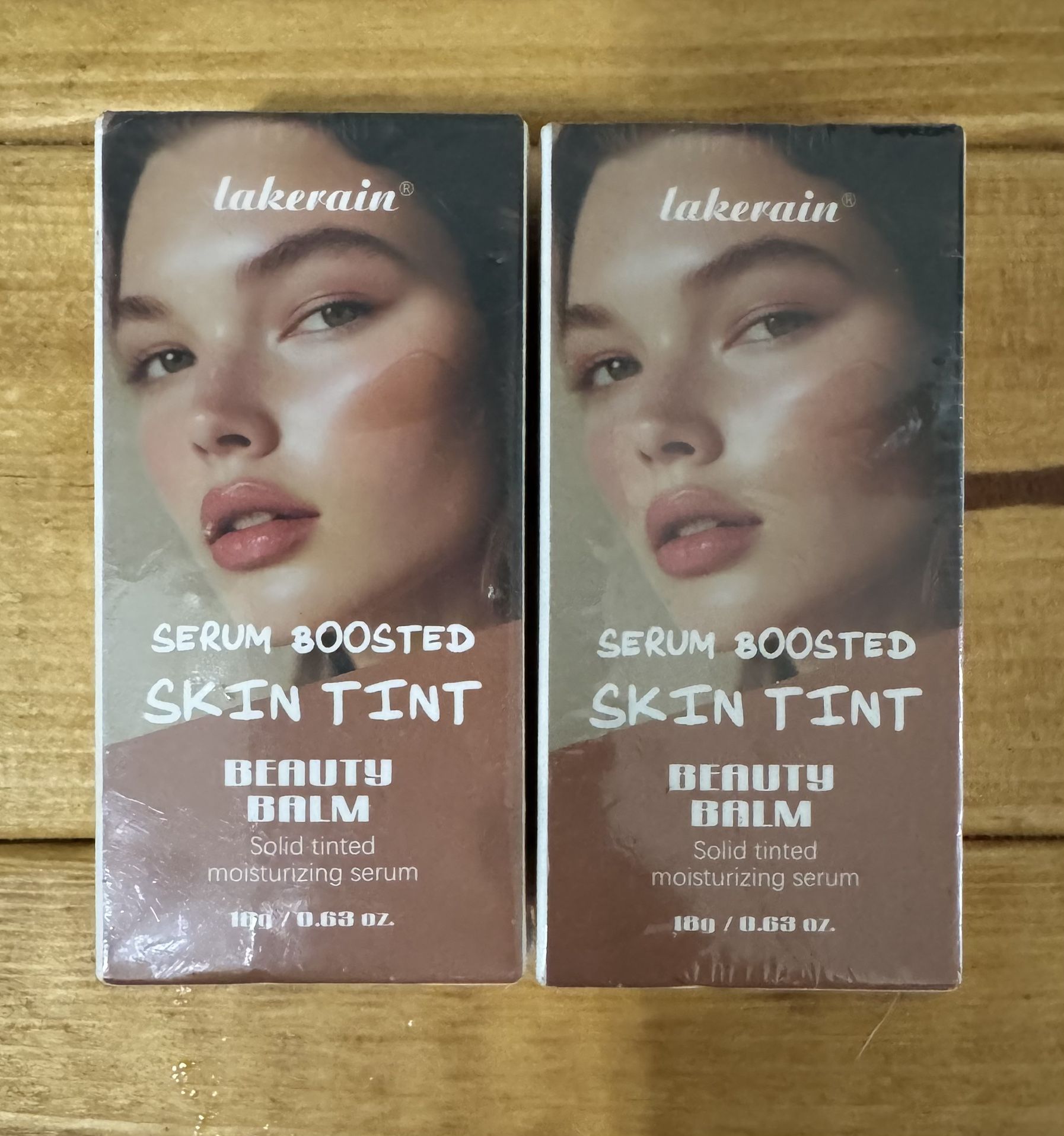 Lakerain Foundation, Skin Tint & Contour Stick, Serum-Boosted Beauty Balm #03