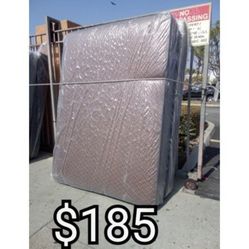 FULL MATTRESS WITH BOX SPRING 