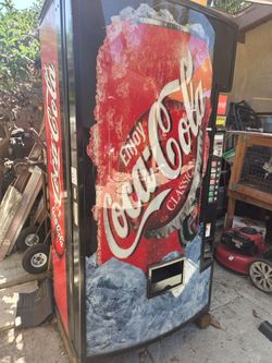 Soda vending machine