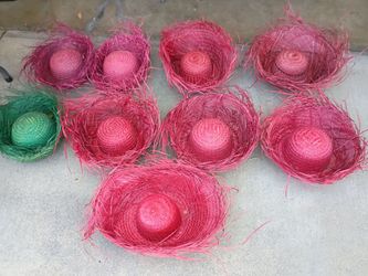 Adult Straw hats from Mexico