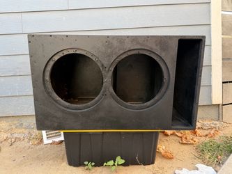 Custom Dual 12-Inch Ported Subwoofer Box