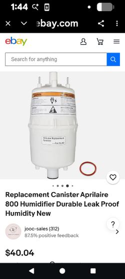 Steam Canister Replacement 