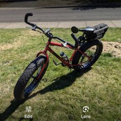 Mongoose Big Wheel Bike Red - Reduced Price 