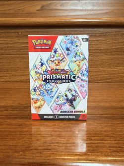 Prismatic Evolutions Booster Bundle