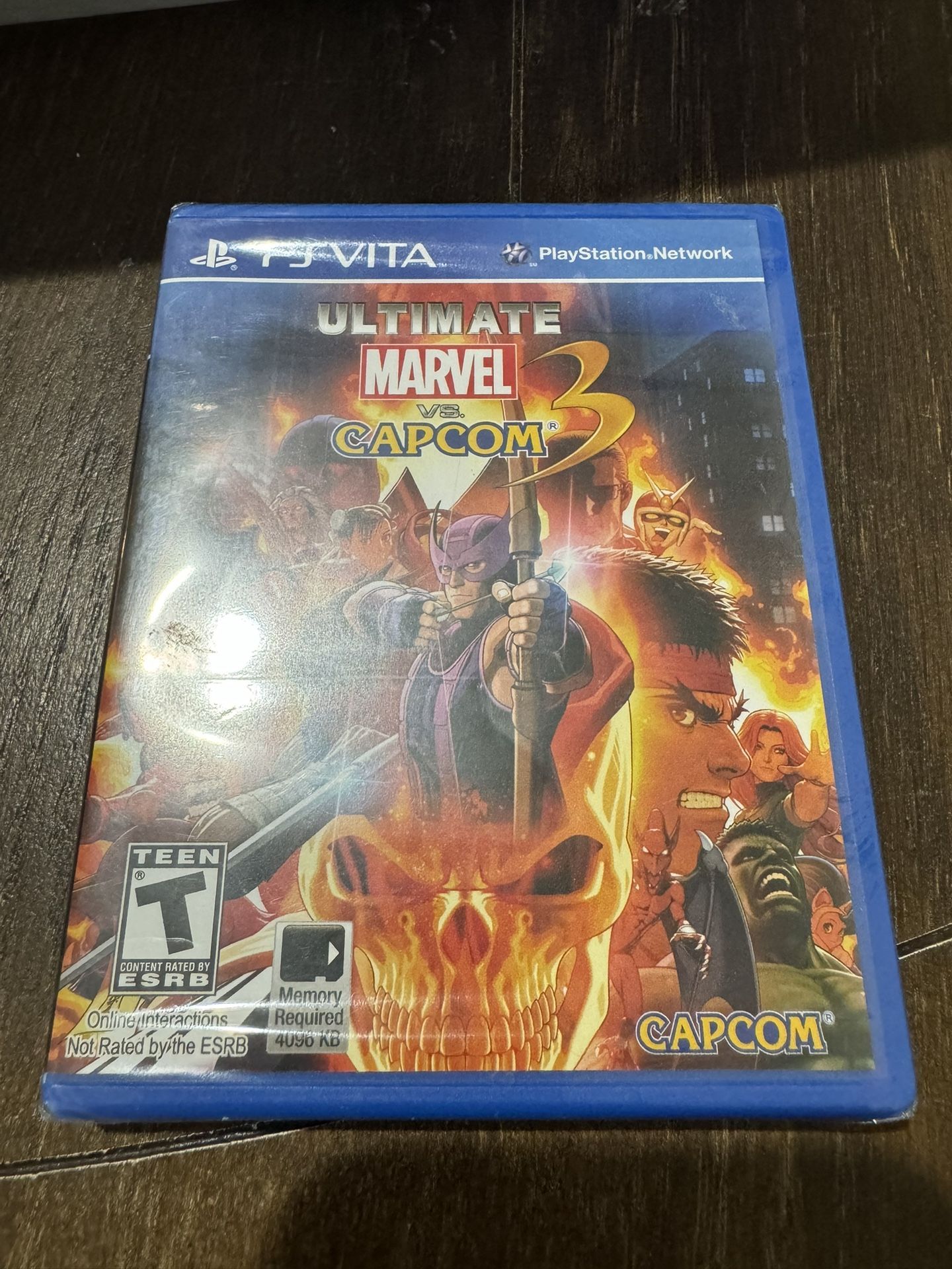 Ultimate Marvel vs Capcom 3 for Playstation PS Vita ***Rare Brand New Sealed***
