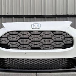 HONDA HR-V HRV WHITE ORIGINAL FRONT BUMPER 2023 2024 2025