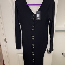 Fashion Nova Black Dress 