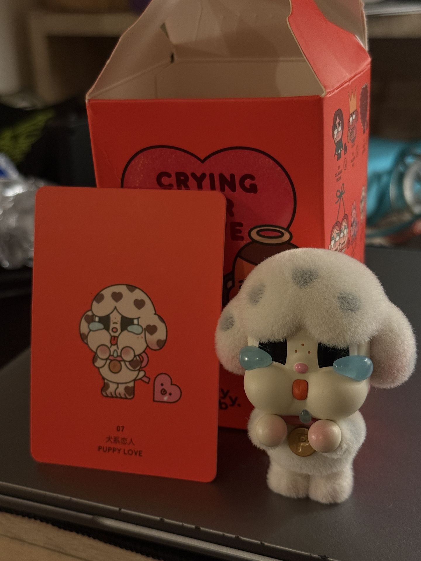 Cry baby crying for love