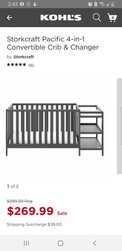 Crib With Changer