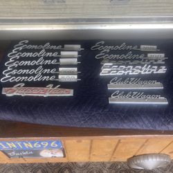 60s and 70s Ford Econoline van emblems