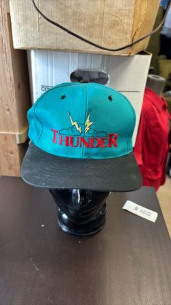Vtg Thunder Snapback Hat 