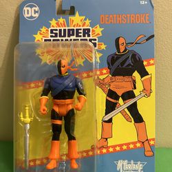 DC  Super Powers   DEATHSTROKE McFarlane Toys Brand New Sealed in Package