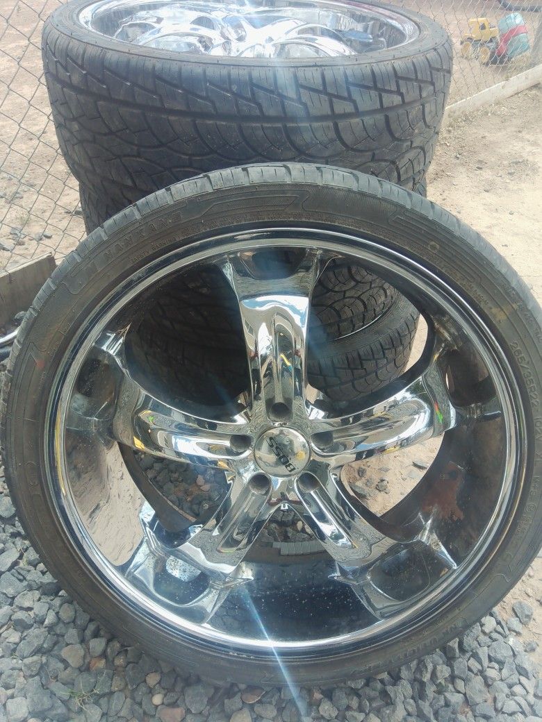 22inch Boss Wheels
